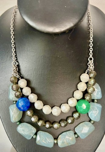 Coast row bead necklace - 3,