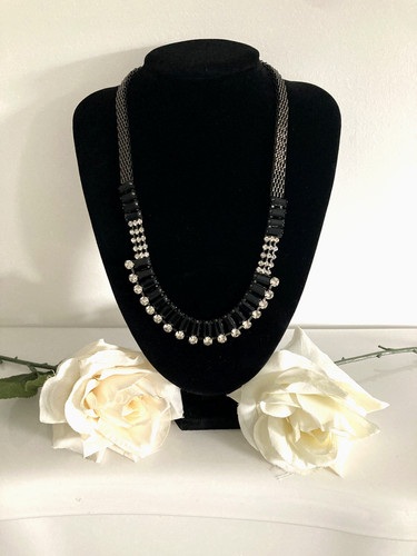 Necklace sparkling statement - a,