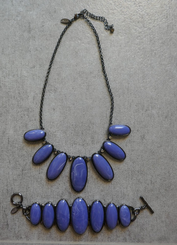 Coast chunky necklace bracelet