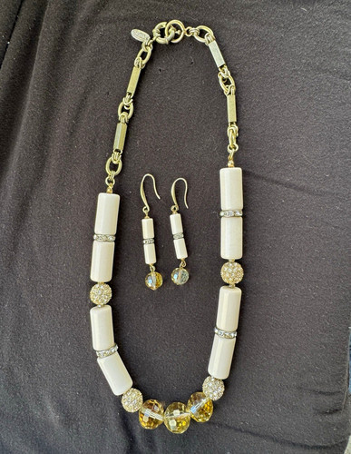 Coast necklace earrings - coast, set