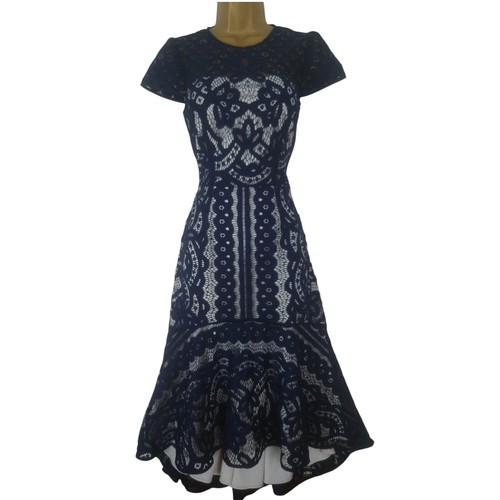 Coast navy blue - fit, flare