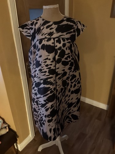 Coast black beige - satin, shift