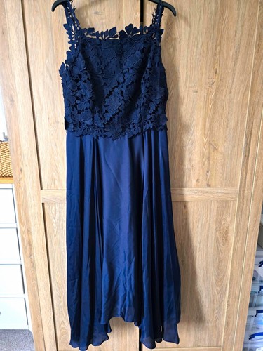 Coast navy floral lace - floral,