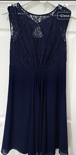 Coast navy floral lace knee - coast,