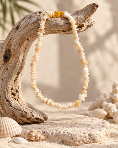 Sandy coast shell beaded - coast,